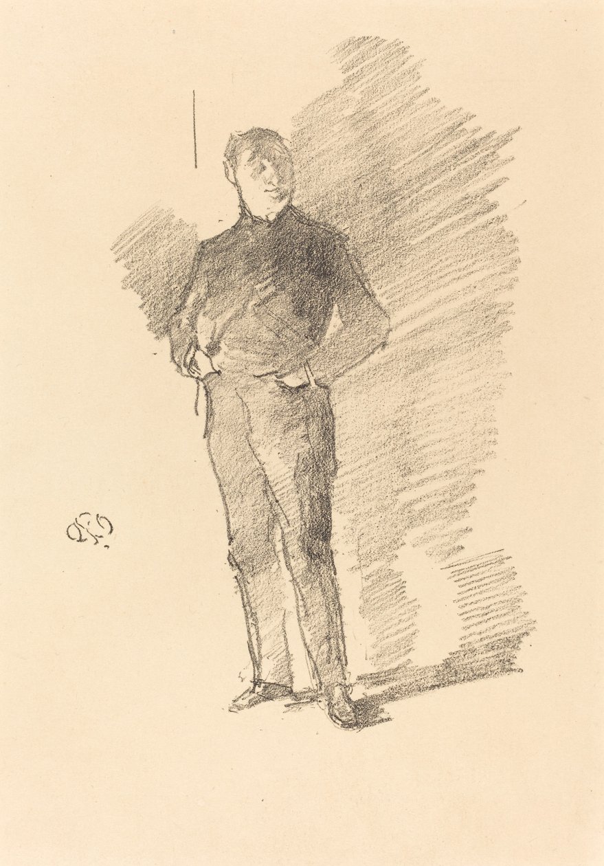 Studie nr. 2: Mr. Thomas Way door James Abbott McNeill Whistler