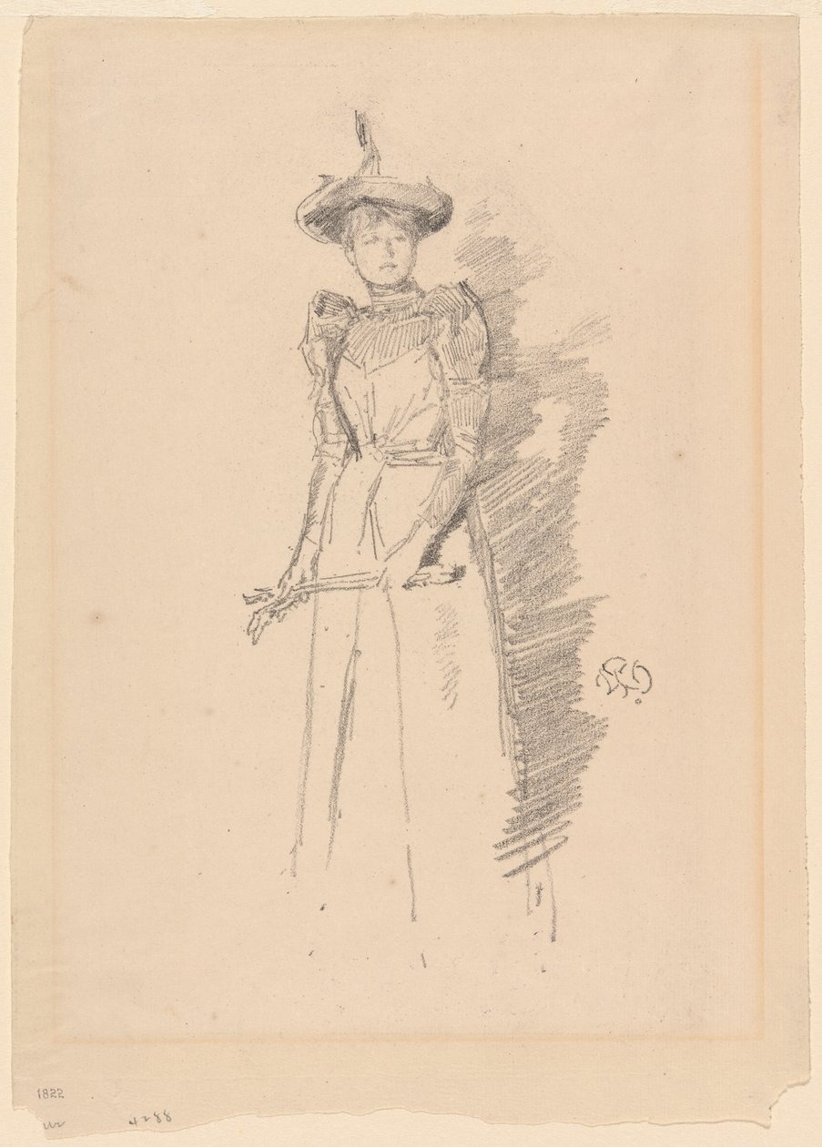 Suède Handschoenen door James Abbott McNeill Whistler