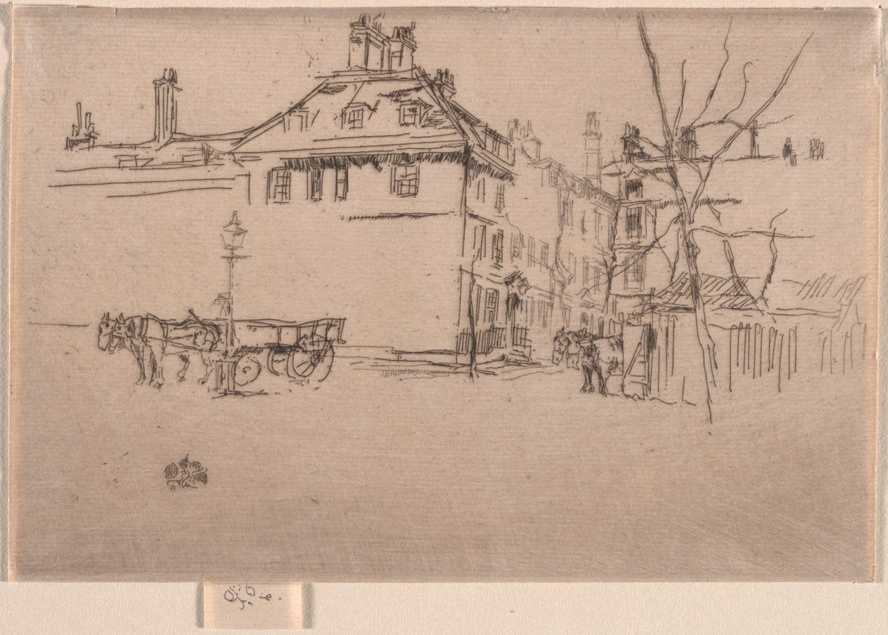 Tempel door James McNeill Whistler