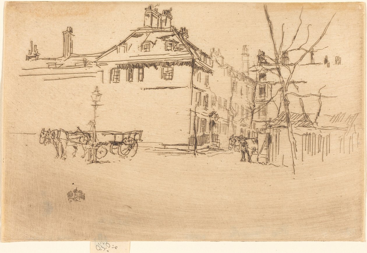 Tempel door James McNeill Whistler