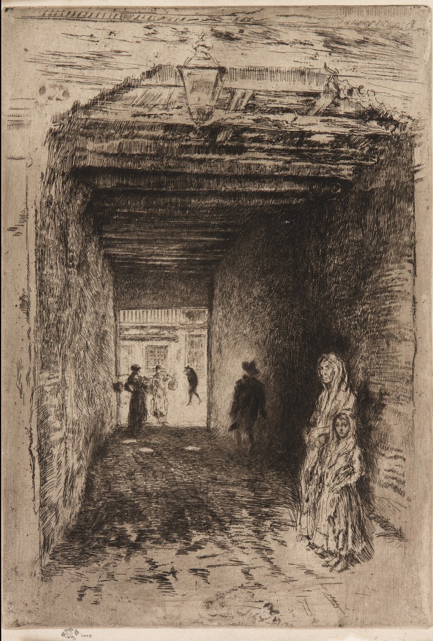 De bedelaars door James Abbott McNeill Whistler