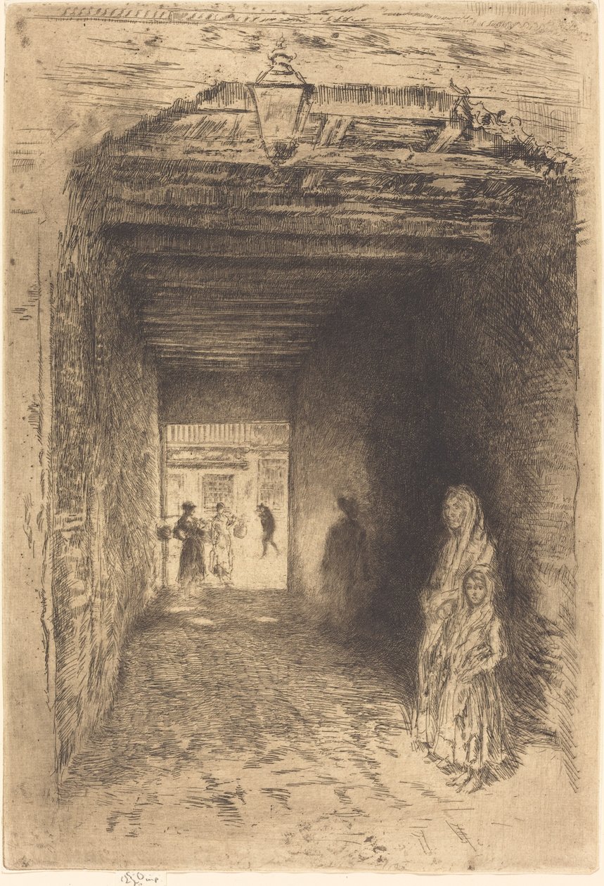 De Bedelaars door James Abbott McNeill Whistler
