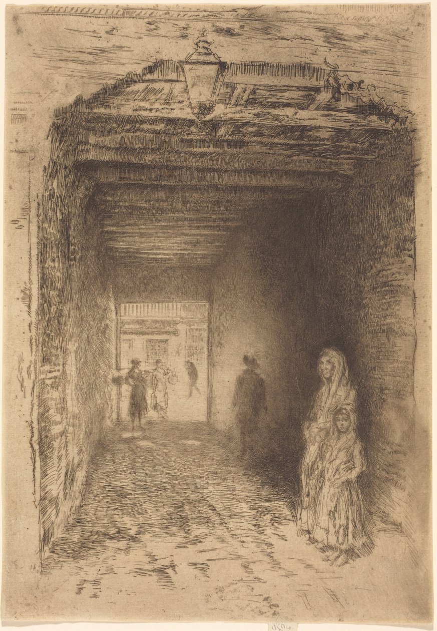 De bedelaars door James McNeill Whistler