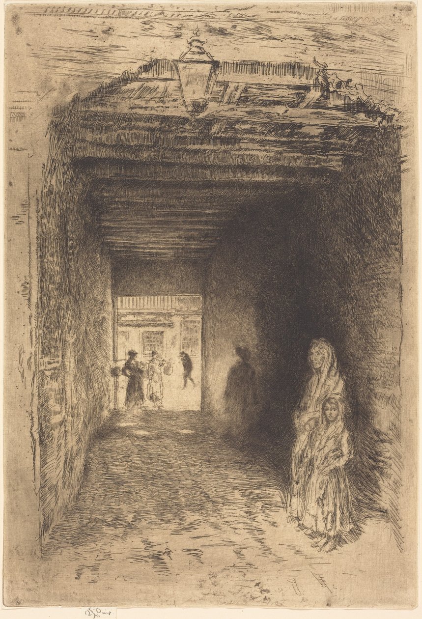 De bedelaars door James McNeill Whistler