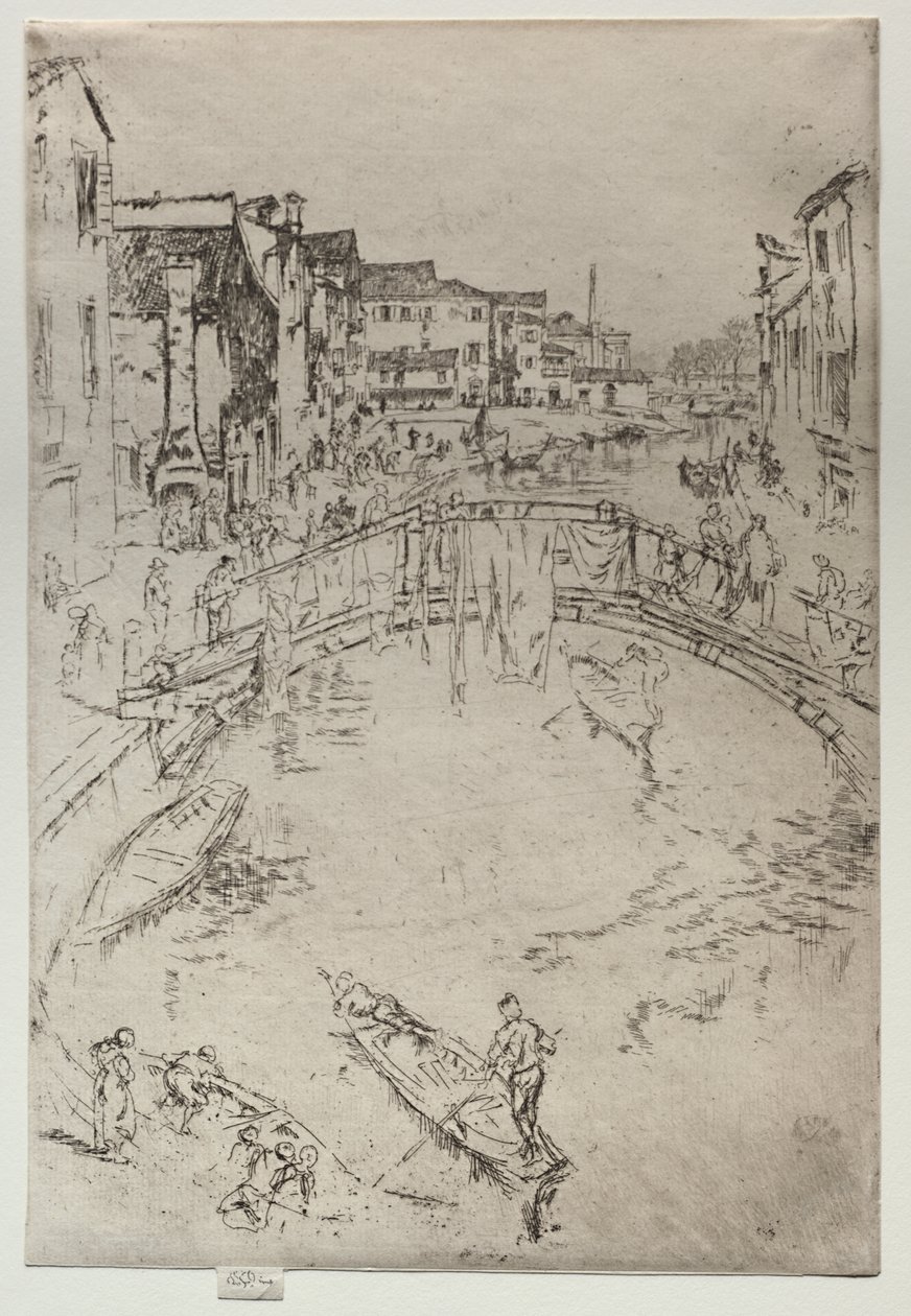 De brug door James McNeill Whistler