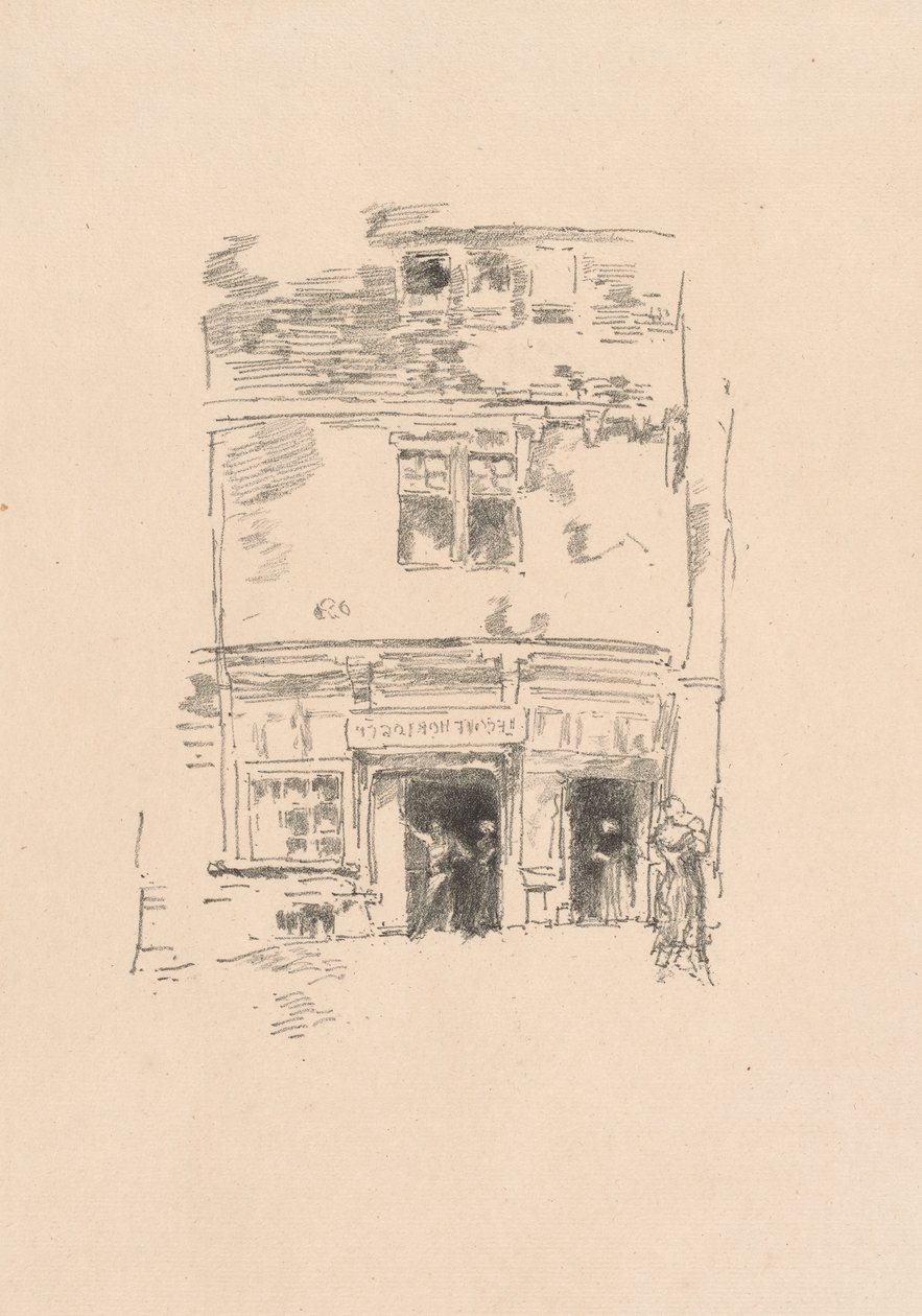 De Klokkenmakers, Paimpol door James Abbott McNeill Whistler