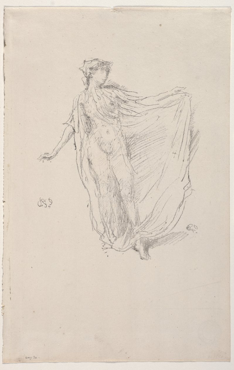 Het dansmeisje door James McNeill Whistler
