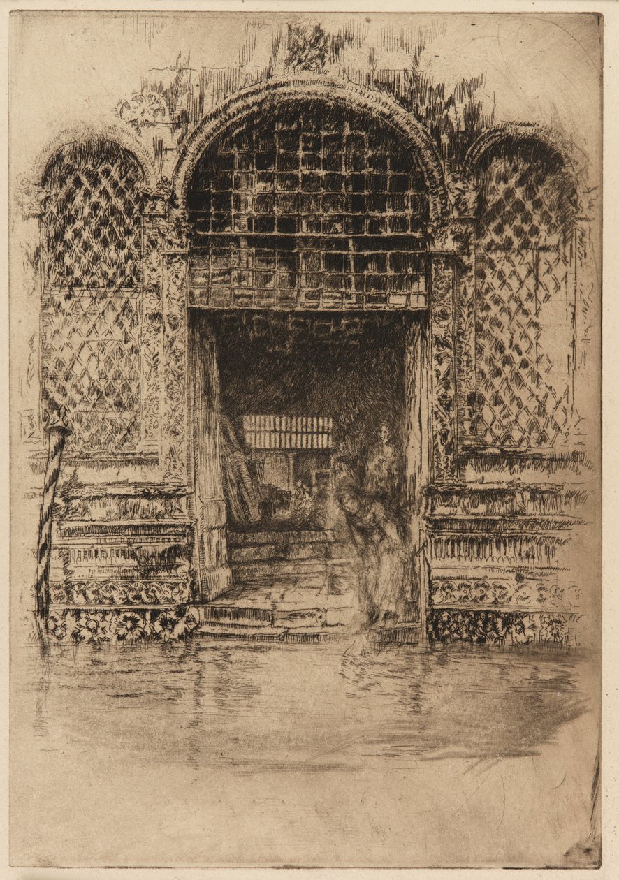 De Deur door James Abbott McNeill Whistler