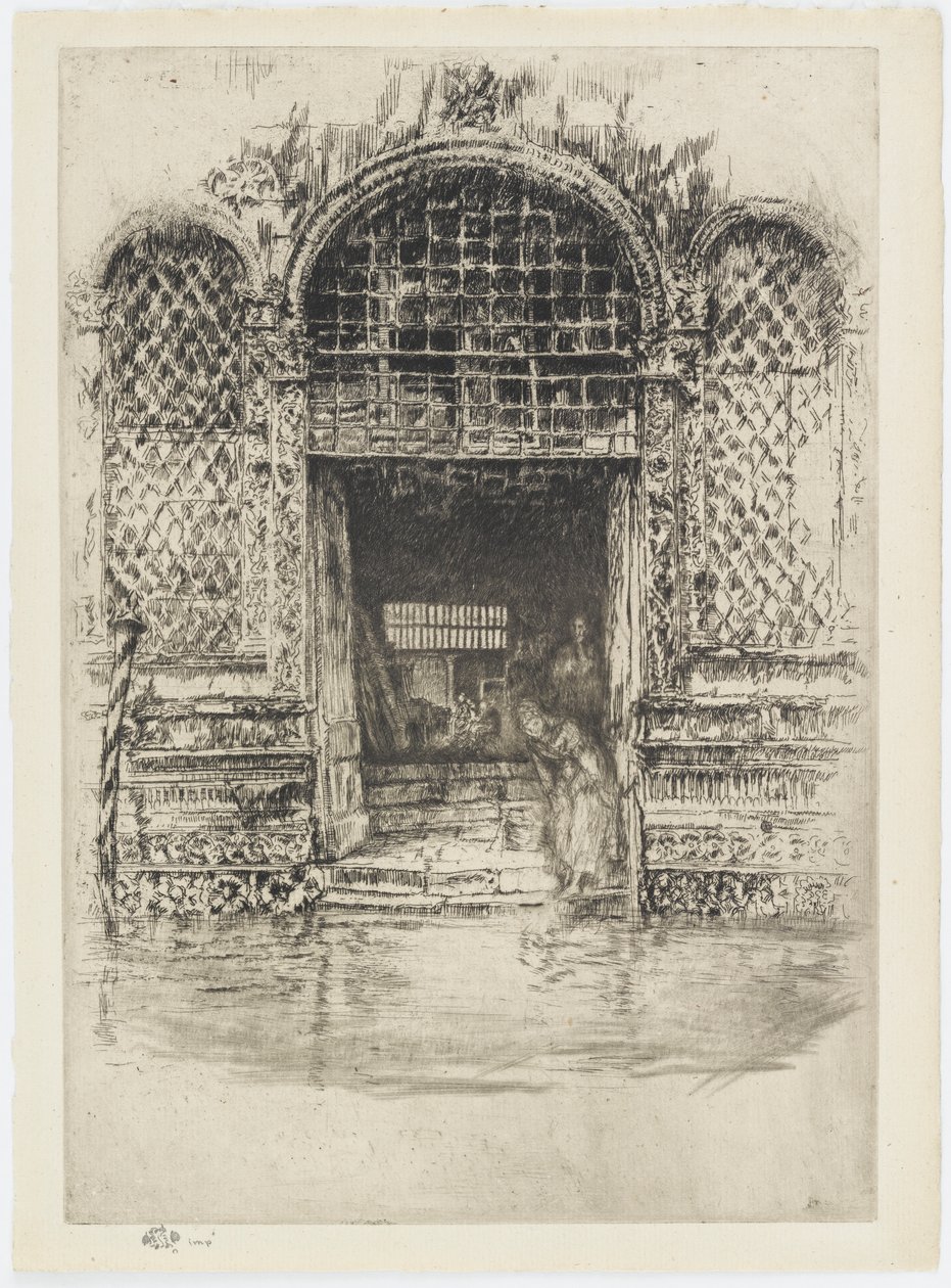 De Deur door James Abbott McNeill Whistler