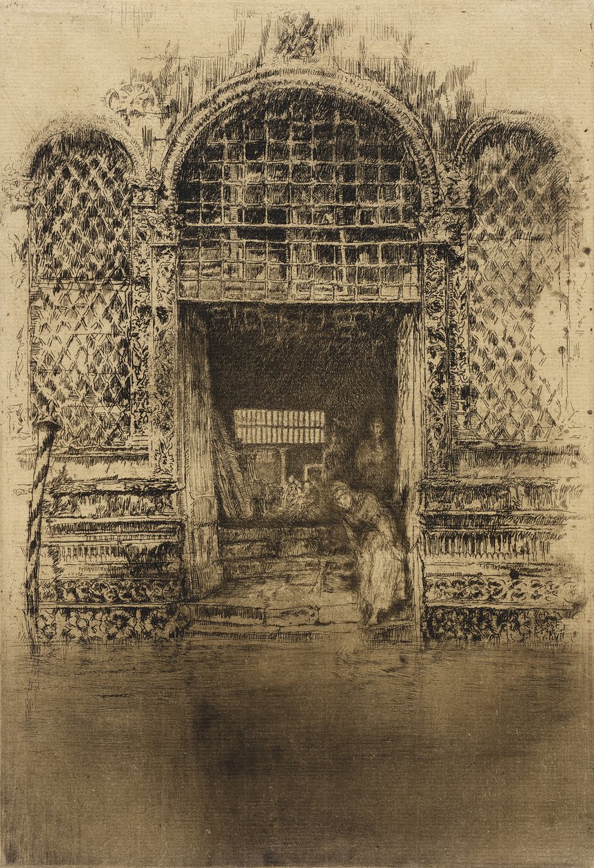 De deuropening door James McNeill Whistler