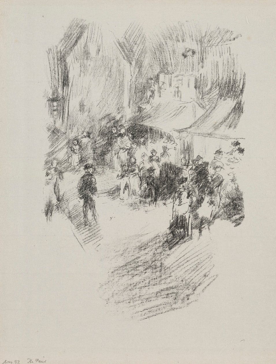 De Beurs door James McNeill Whistler
