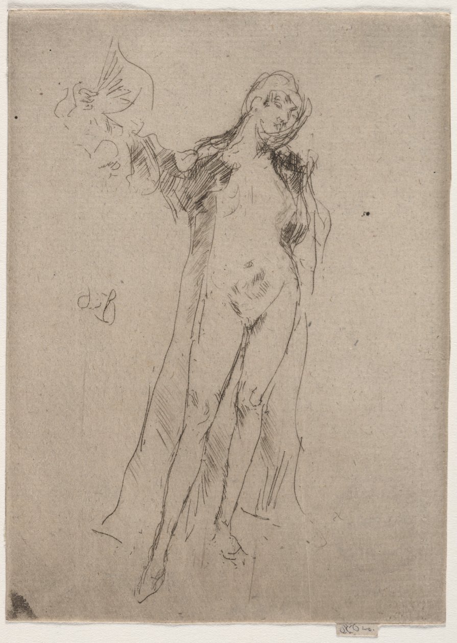 De ventilator (model nr. 3) door James McNeill Whistler