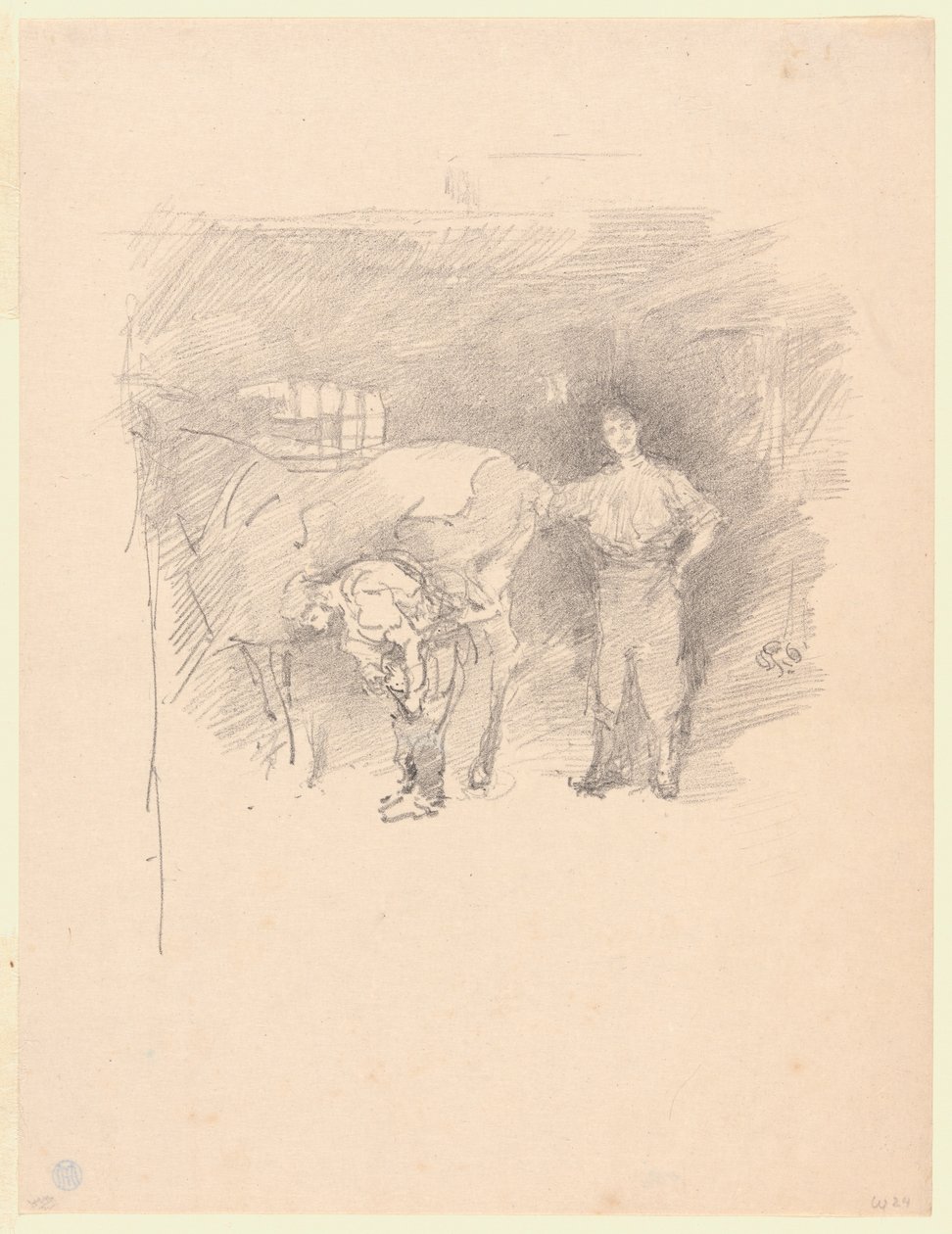 De hoefsmeden door James McNeill Whistler