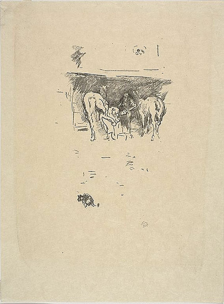 De goede schoen door James Abbott McNeill Whistler