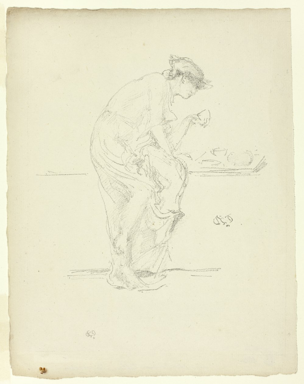 De horoscoop door James Abbott McNeill Whistler
