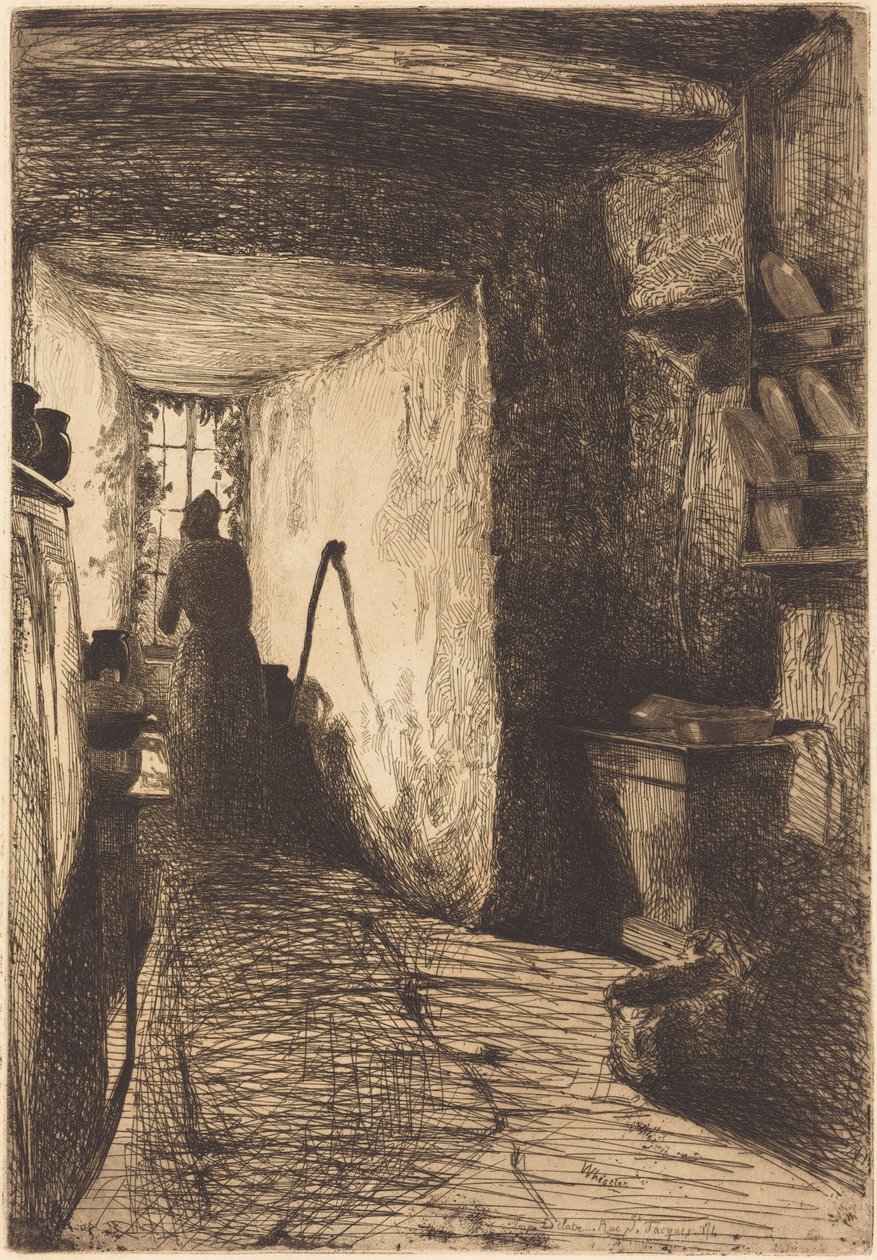 De keuken door James McNeill Whistler