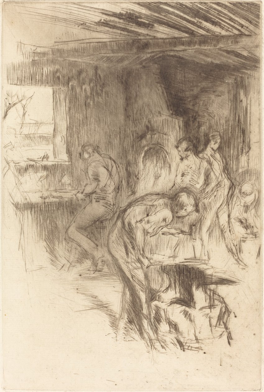 De Kleine Smidse door James Abbott McNeill Whistler