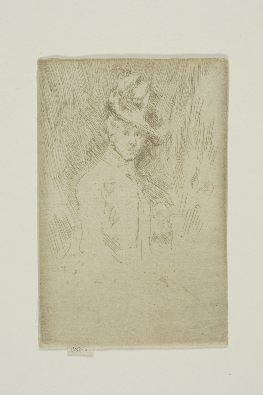 Het kleine hoedje door James Abbott McNeill Whistler