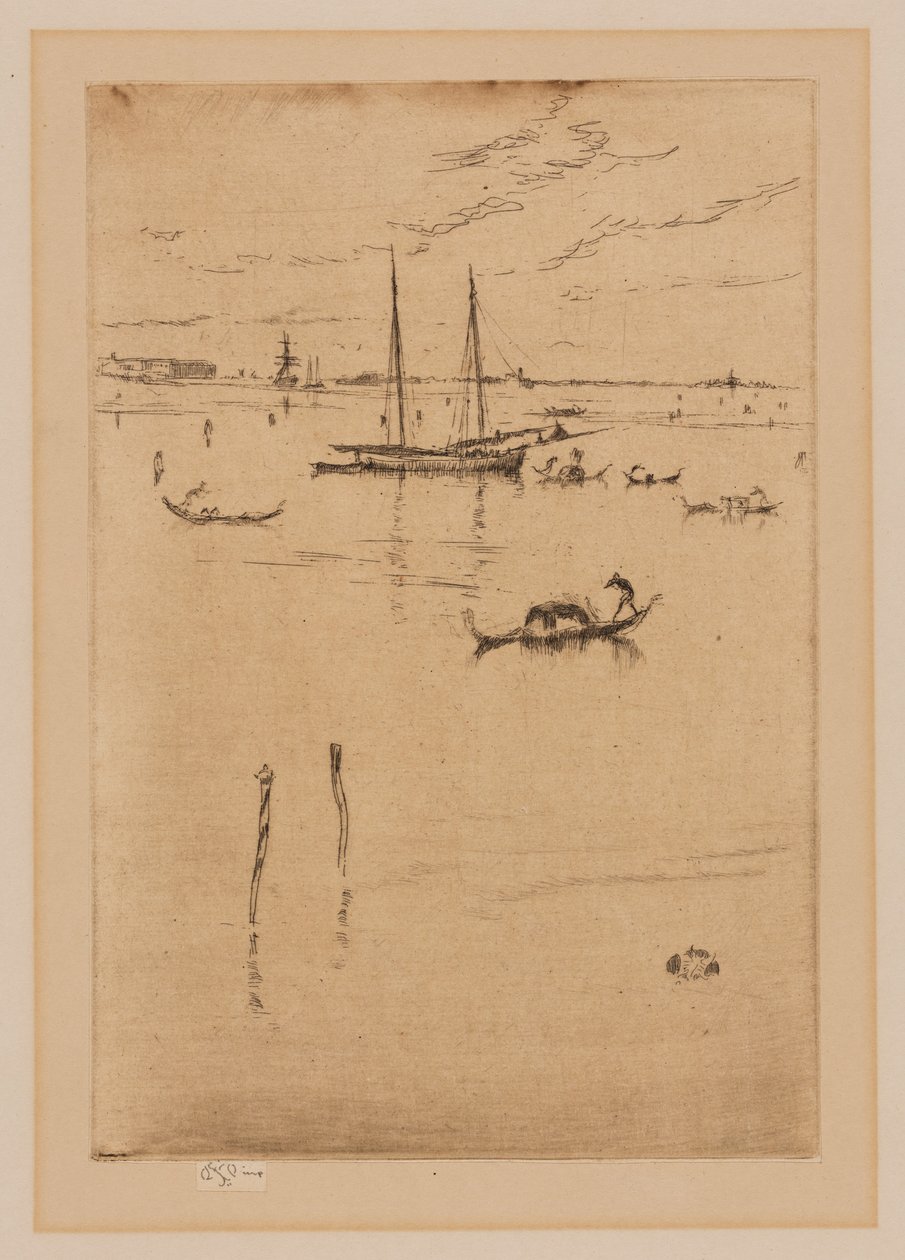 De Kleine Lagune door James Abbott McNeill Whistler