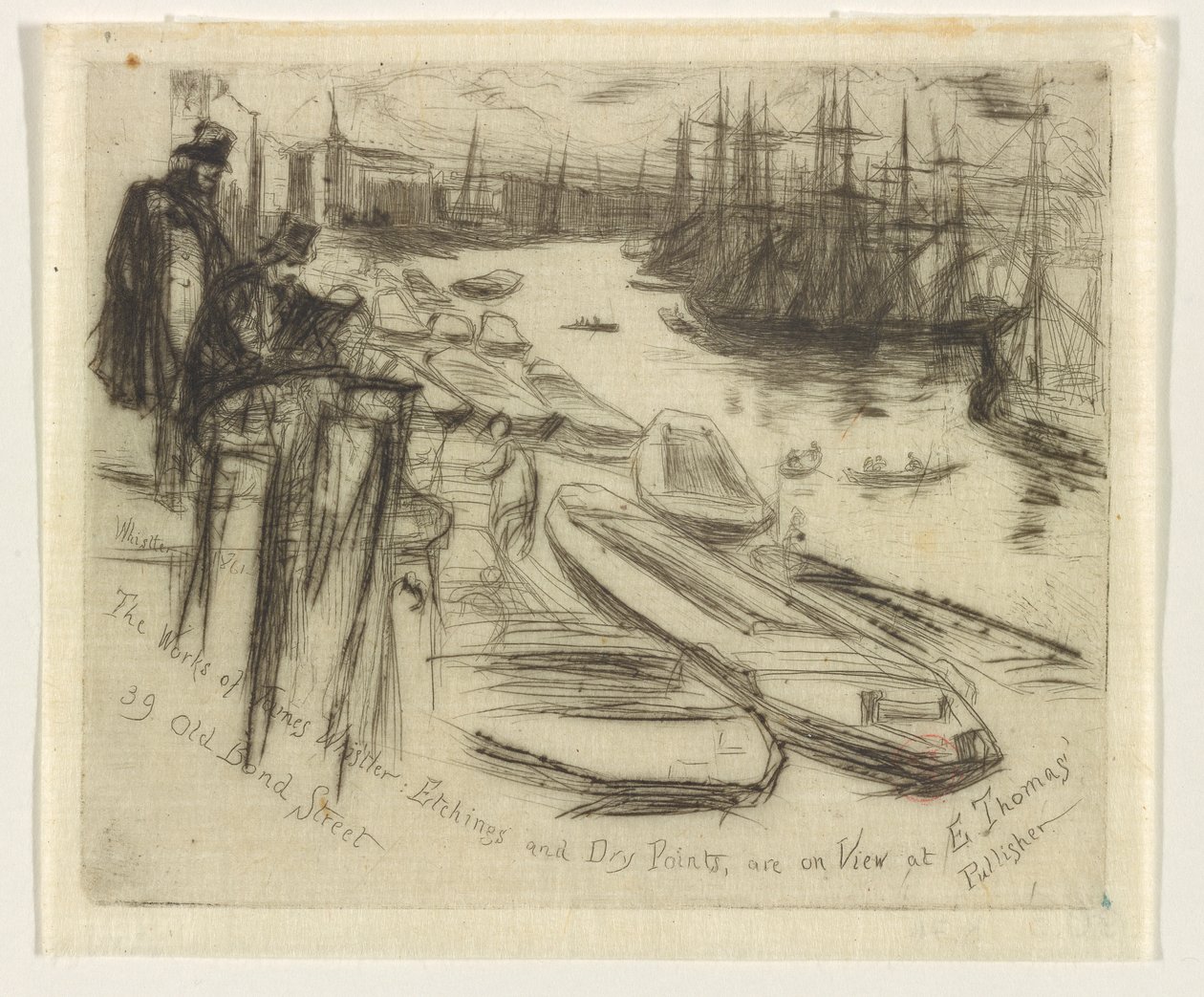 Het Kleine Zwembad door James Abbott McNeill Whistler