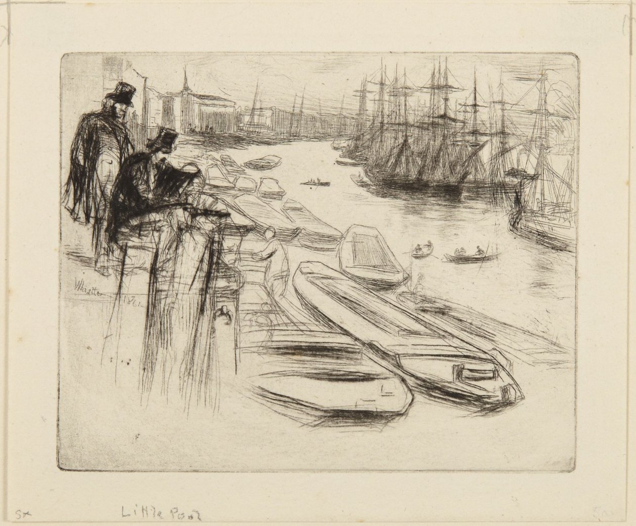 Het kleine zwembadje door James McNeill Whistler