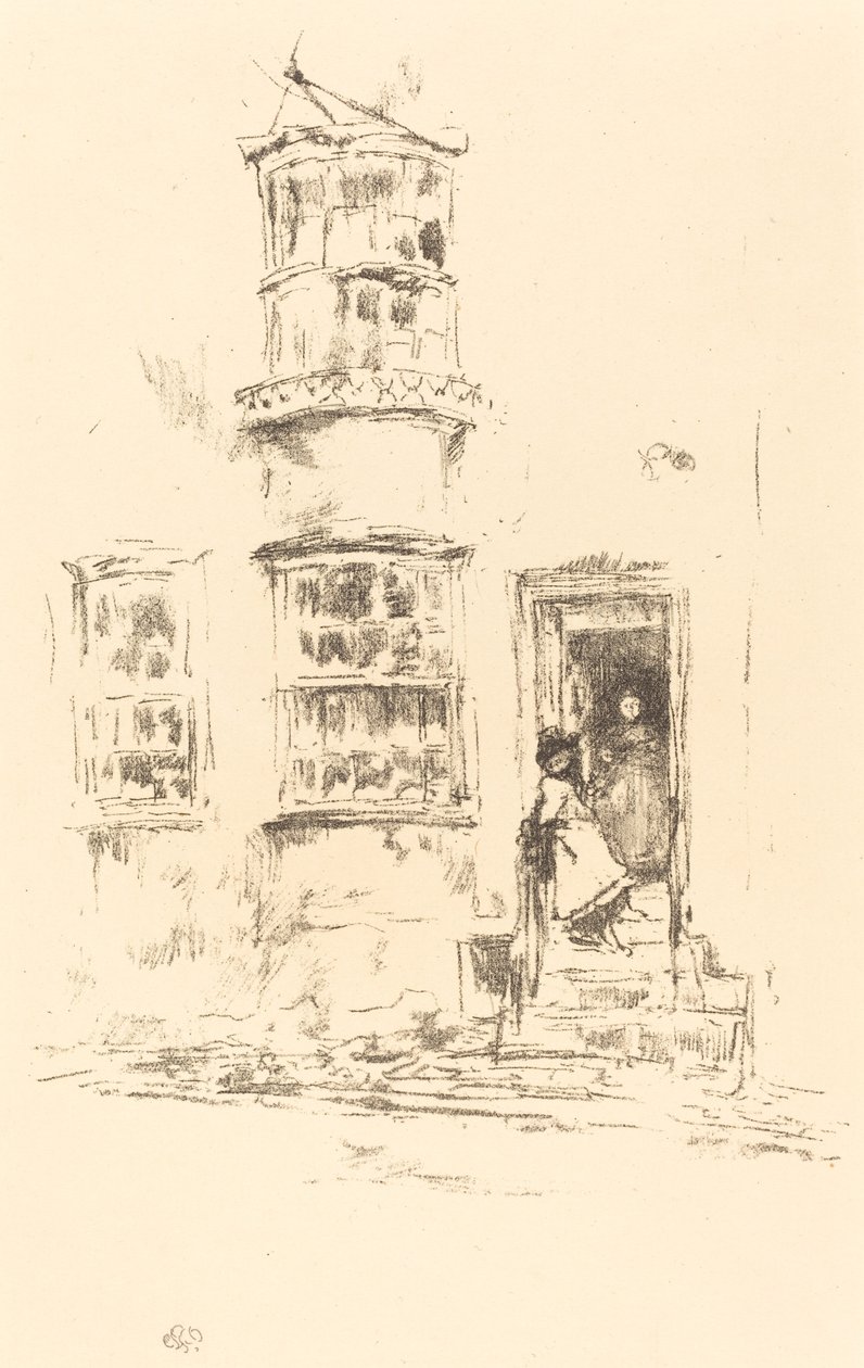 De Kleine Stappen, Lyme Regis door James Abbott McNeill Whistler