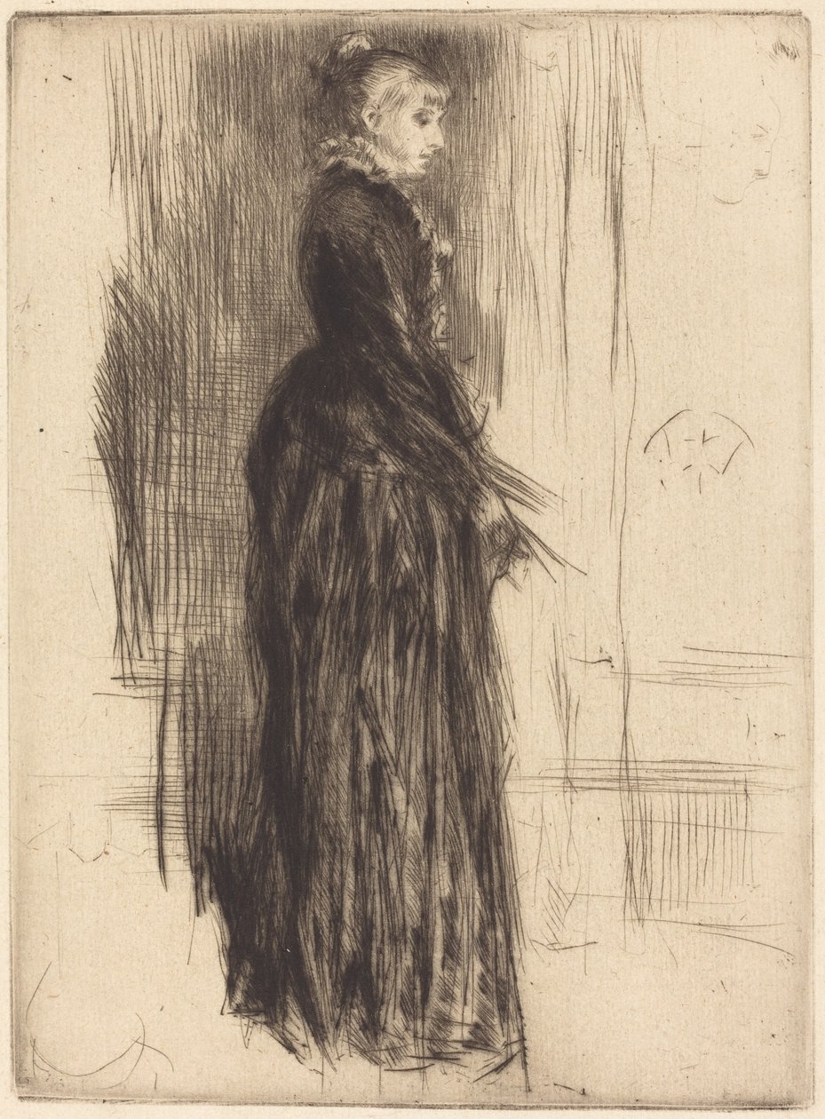 Het kleine fluwelen jurkje door James McNeill Whistler