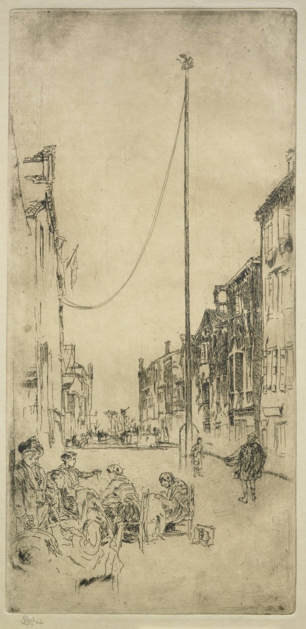 De mast door James McNeill Whistler