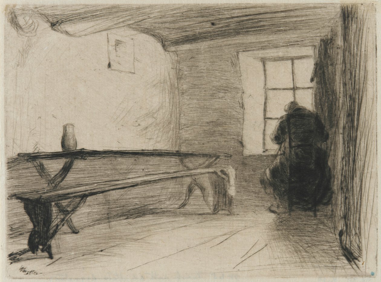 De vrek door James Abbott McNeill Whistler