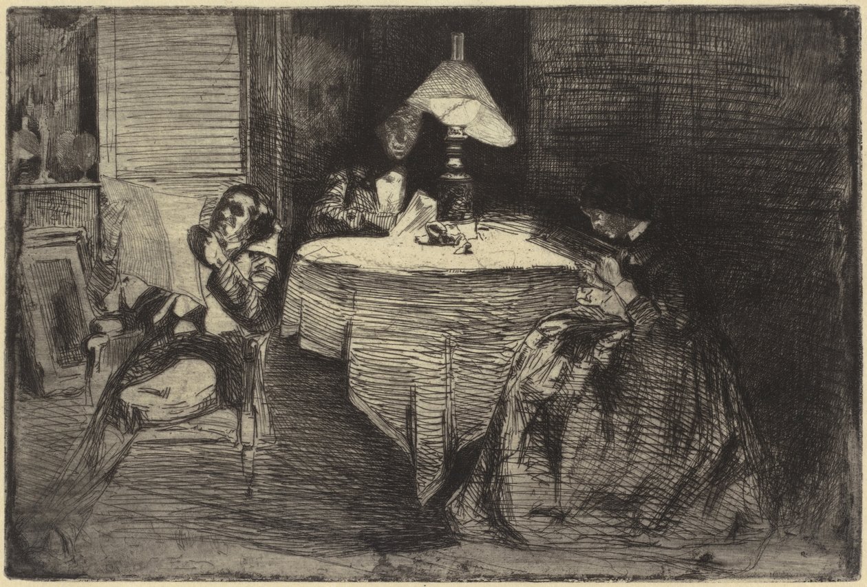 De muziekkamer door James McNeill Whistler