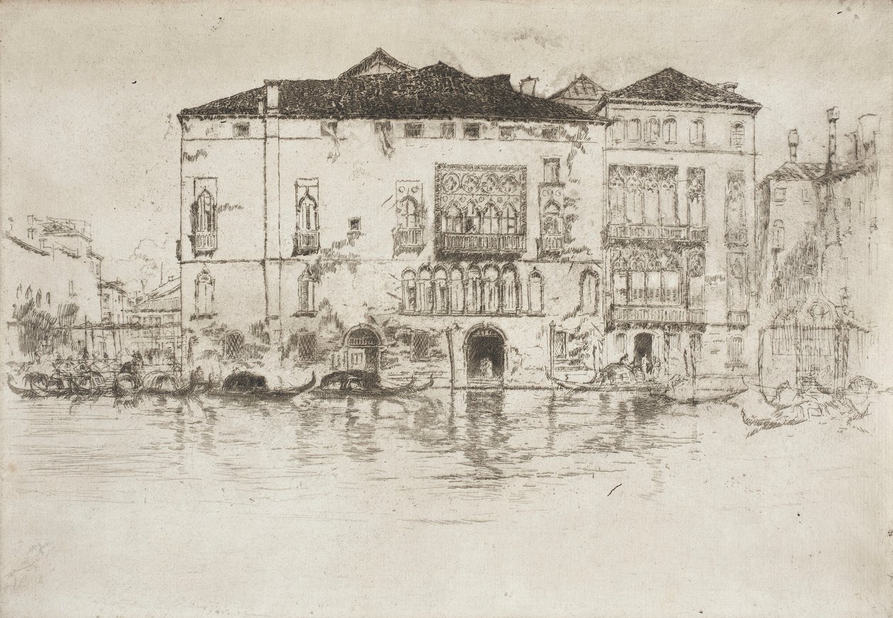 De paleizen door James McNeill Whistler
