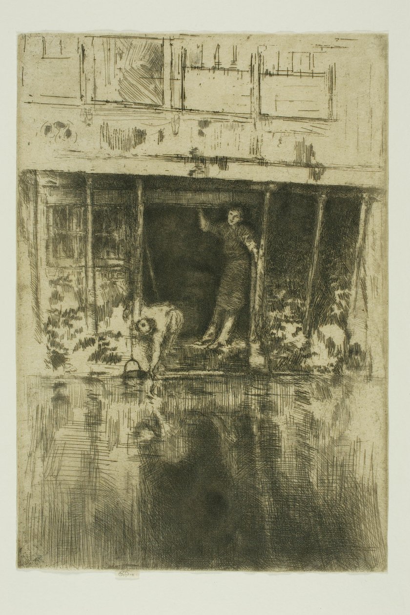 De Pierrot door James Abbott McNeill Whistler