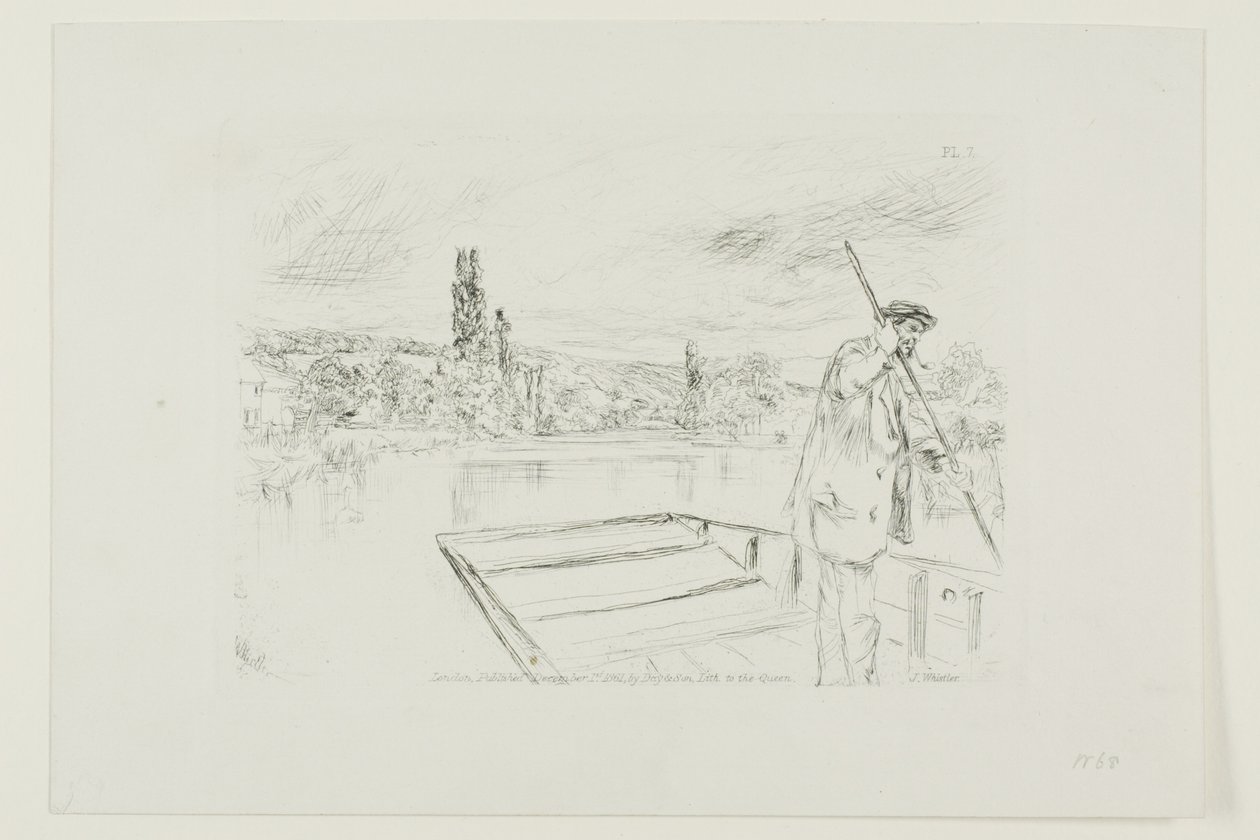De Punt door James Abbott McNeill Whistler