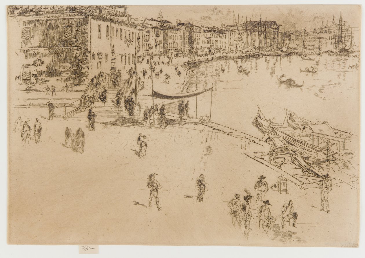 De Riva, Nr. 2 door James Abbott McNeill Whistler
