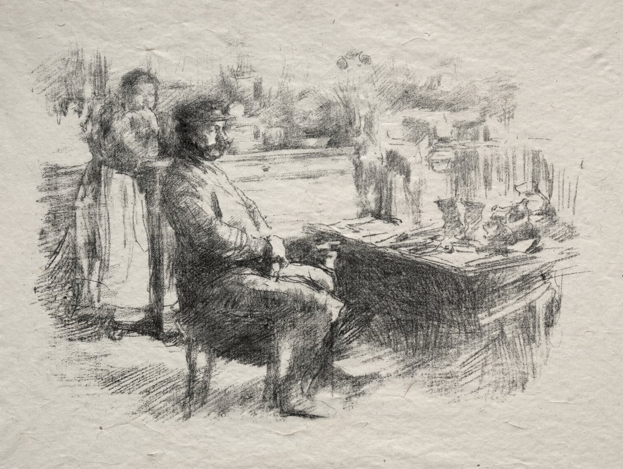 De schoenmaker door James McNeill Whistler