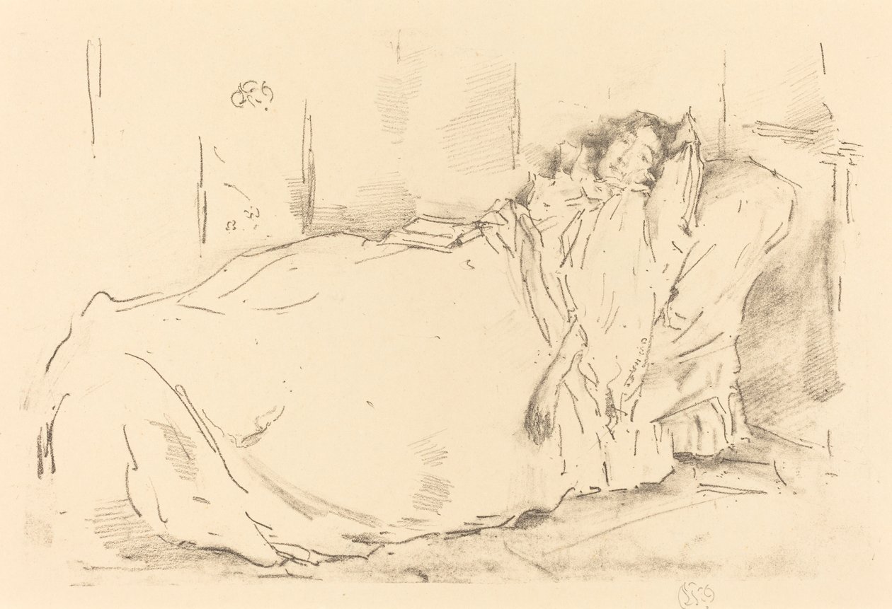 De siësta door James Abbott McNeill Whistler