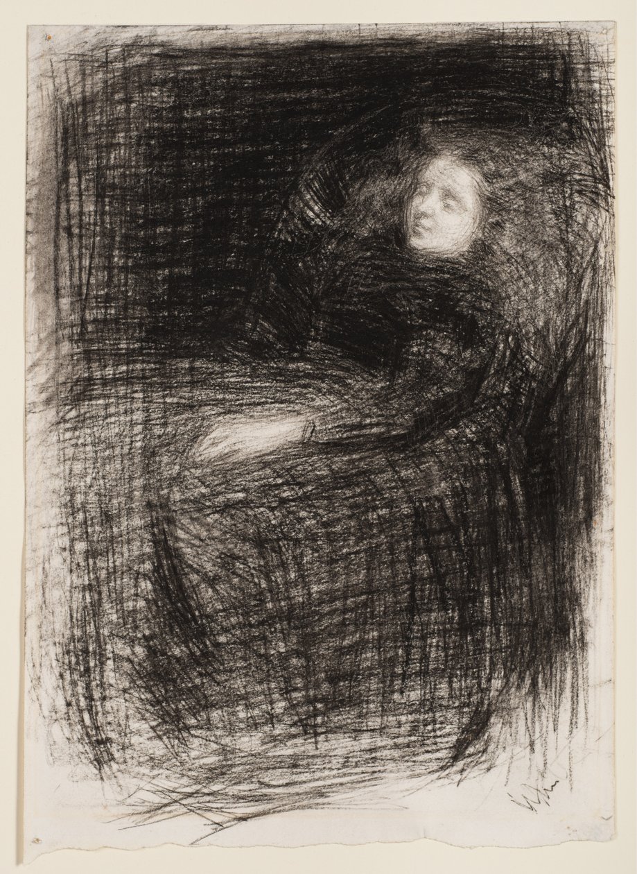 De slaper door James McNeill Whistler