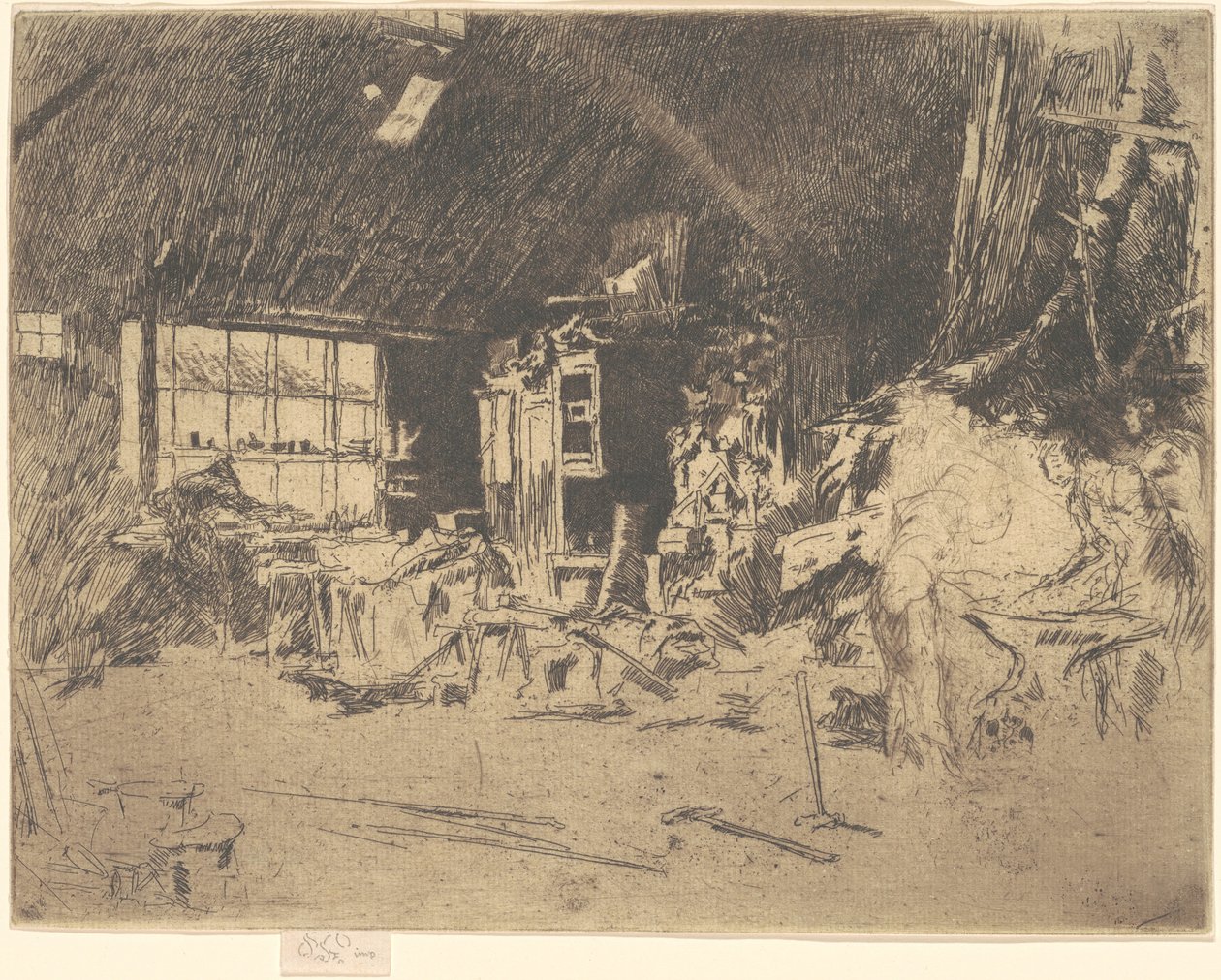De Smidse door James Abbott McNeill Whistler