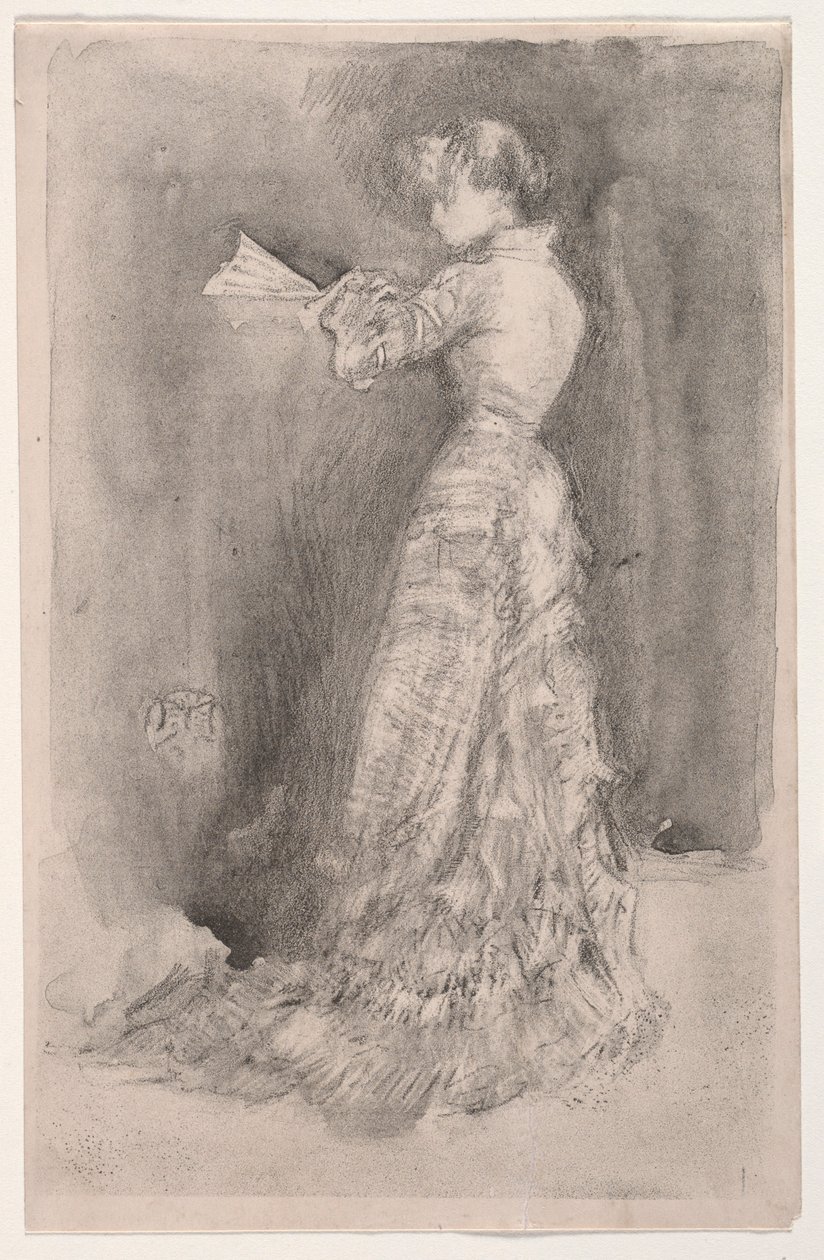 Het toilet door James McNeill Whistler