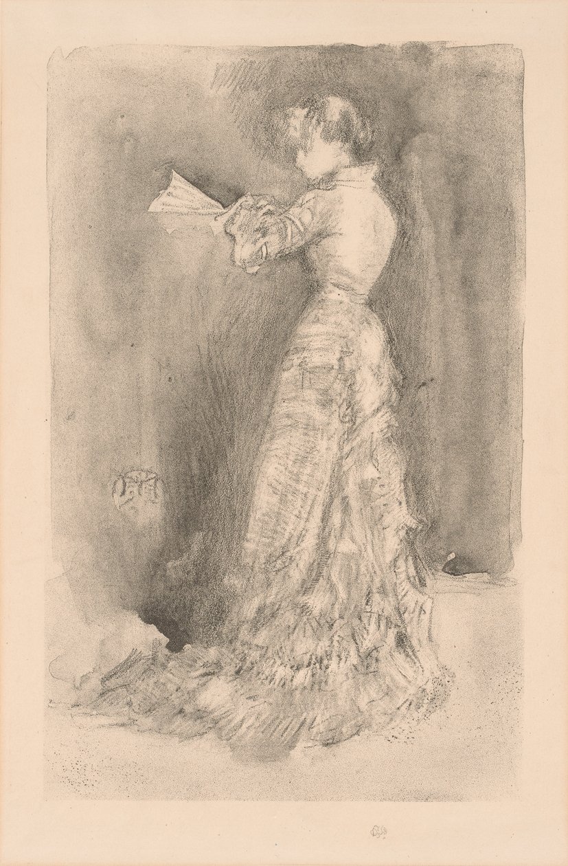 Het toilet door James McNeill Whistler