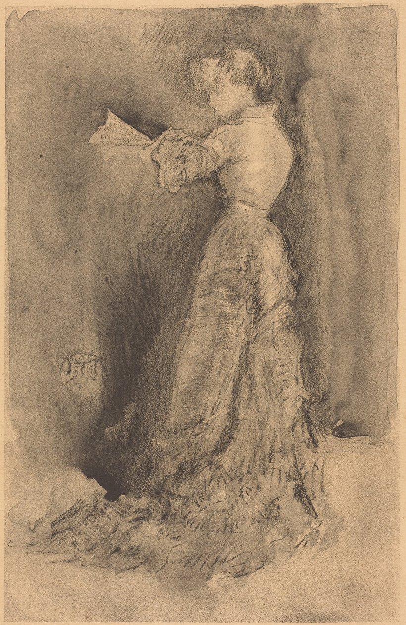 Het toilet door James McNeill Whistler