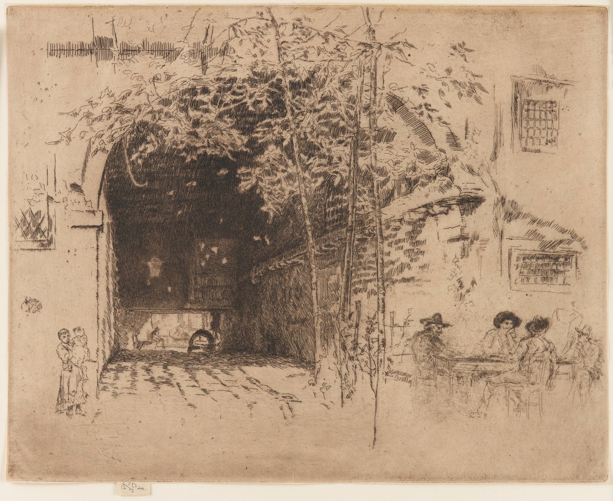 De Traghetto, nr. 2 door James Abbott McNeill Whistler