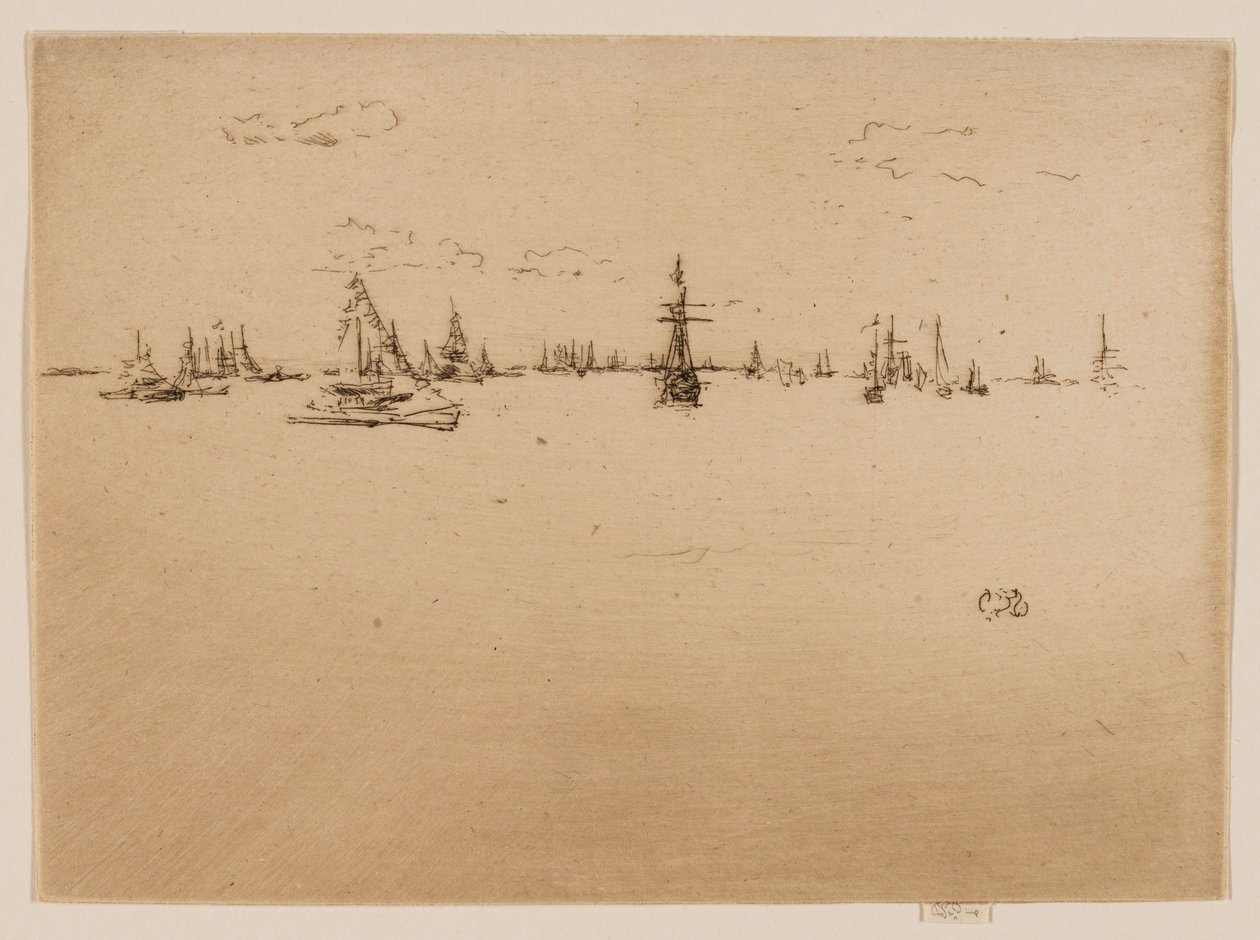 Het Torenschip door James McNeill Whistler