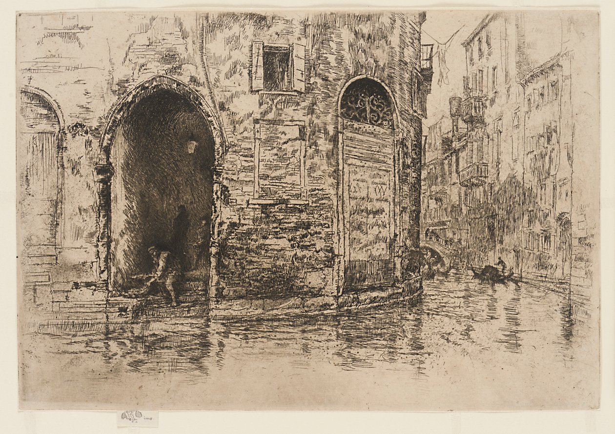 De twee deuropeningen door James Abbott McNeill Whistler