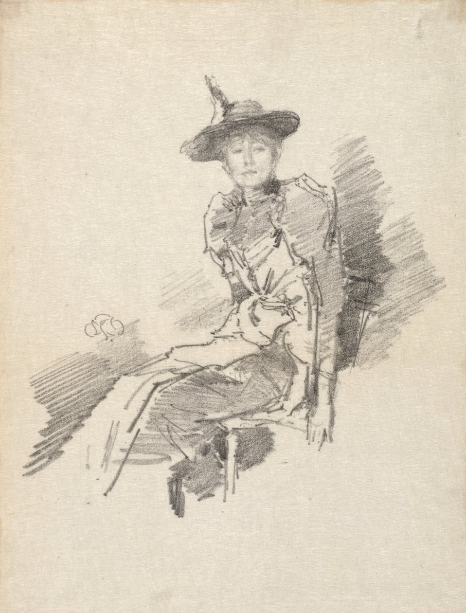 De gevleugelde hoed door James McNeill Whistler