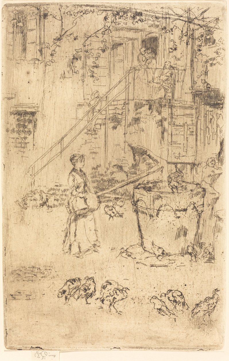 Kalkoenen door James Abbott McNeill Whistler