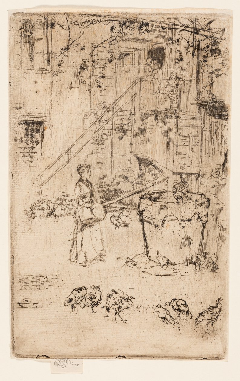 Kalkoenen door James Abbott McNeill Whistler