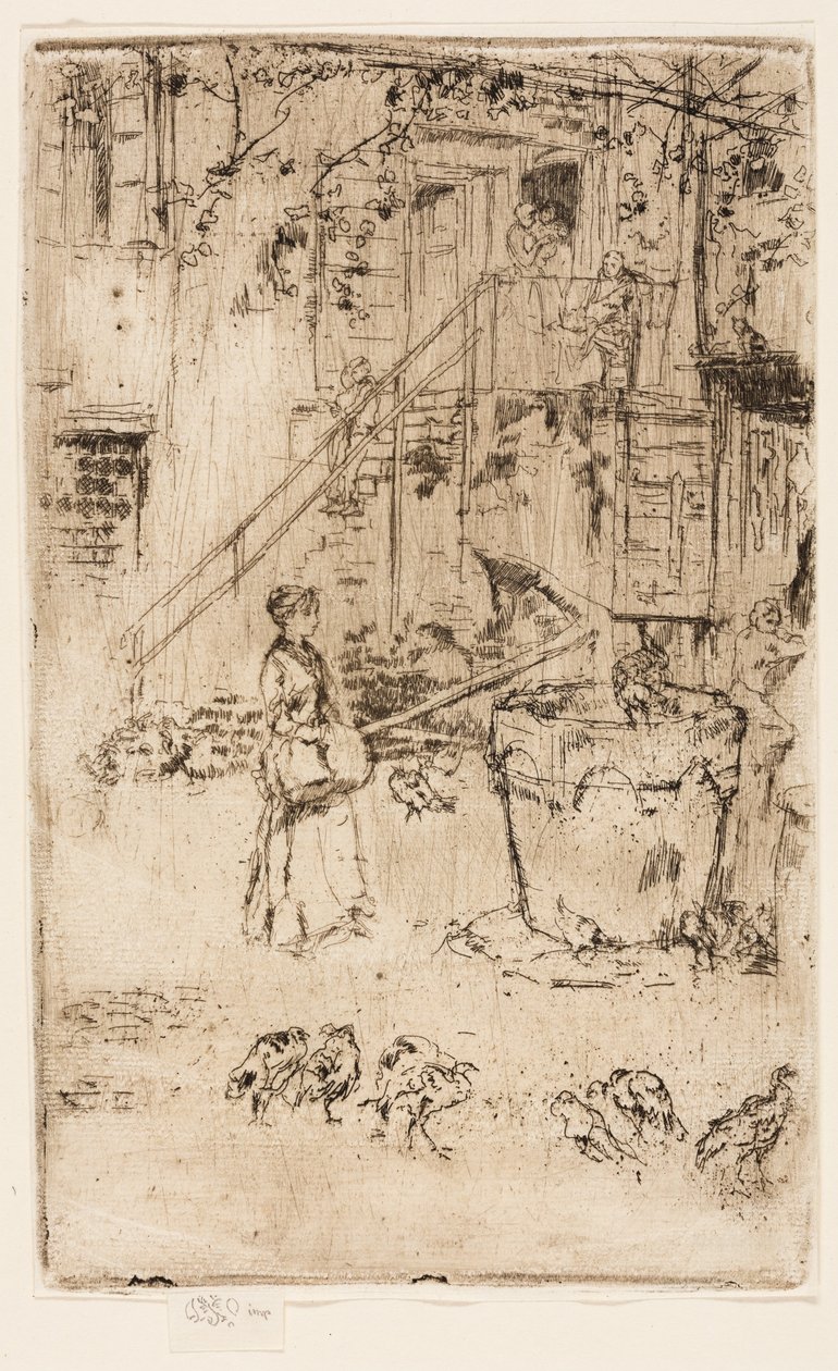 Kalkoenen door James Abbott McNeill Whistler
