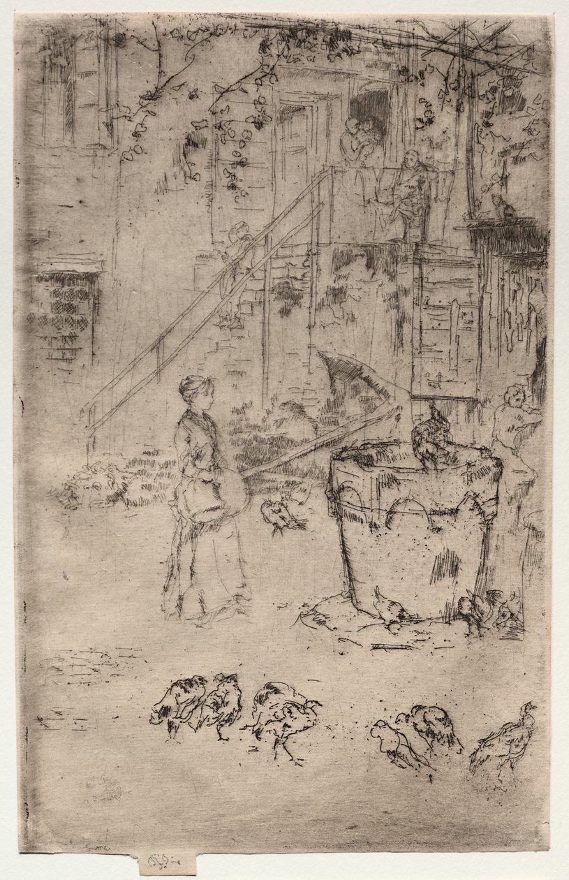 Kalkoenen door James McNeill Whistler