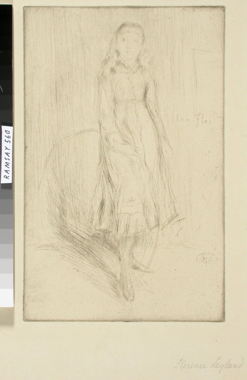 Zonder titel door James McNeill Whistler
